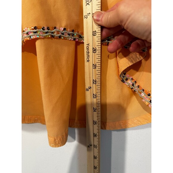 MISS ME COUTURE summer beautiful with sequins blouse size xs - Picture 7 of 8